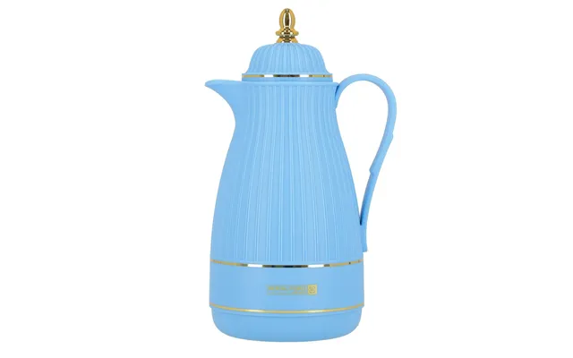 1l Baby Blue Insulated Glass Vacuum Flask Jug