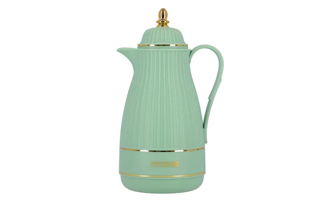 1l Green Insulated Glass Vacuum Flask Jug