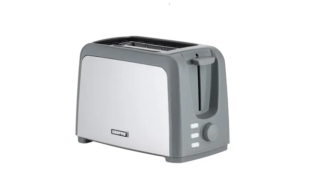 2 Slice Silver Toaster With 7 Level Browning Control 750w