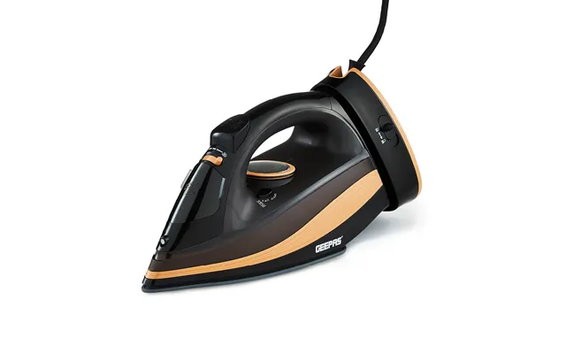 2-in-1 Black And Gold Vertical Or Burst Cordless Steam Iron