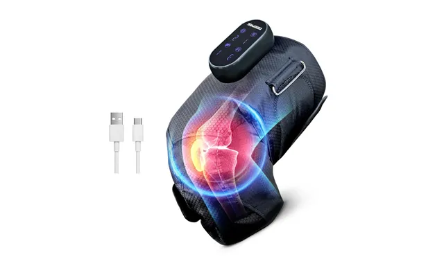2-in-1 Knee & Calf Air Compression Massager With Heat