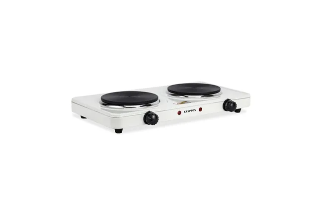 2000w White Cast Iron Electric Double Hot Plate
