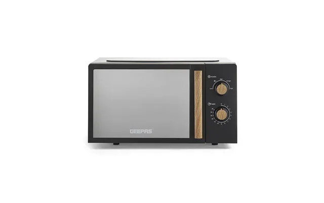 20l Black Nordiq Solo Microwave Oven With 5 Power Modes 700w