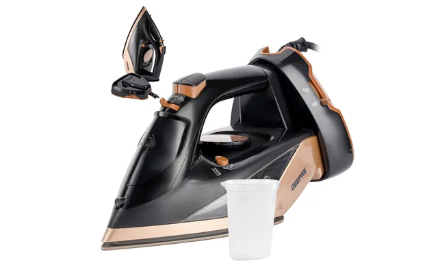 2200w Cordless Steam Iron With Ceramic Soleplate - Black
