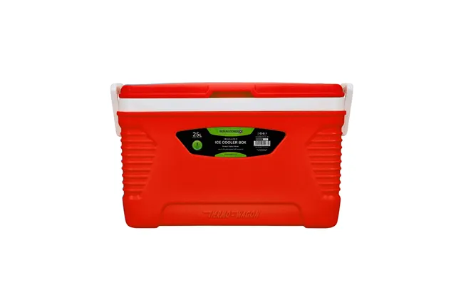 25l Red Insulated Ice Cooler Box For Picnic & Camping
