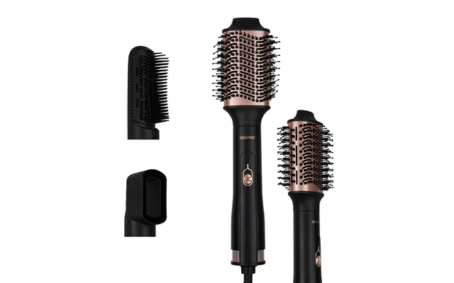 3-in-1 Hot Air Hair Styler - Brush And Blower In Rose Gold
