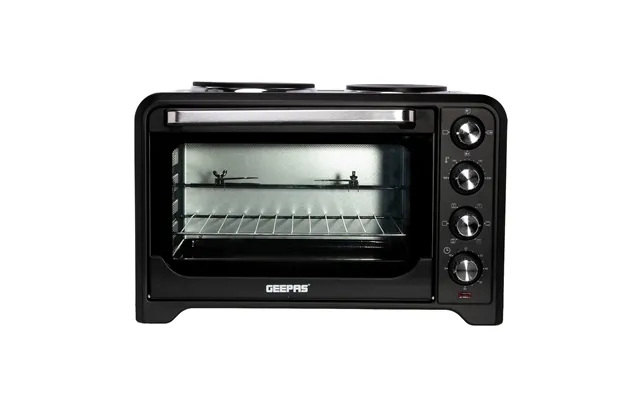 38l Rotisserie Electric Mini Oven With Double Hot Plates
