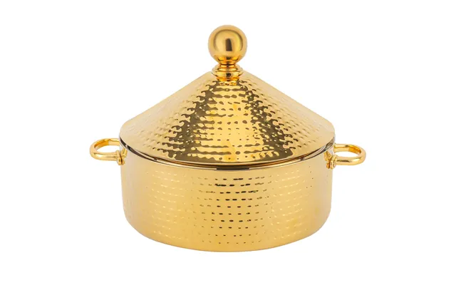 3l And 4l Stainless Steel Serving Dish And Food Warmer - 4l Gold product image