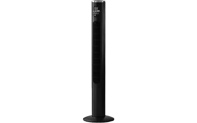 46-inch Silent Black Tower Fan With Remote Control