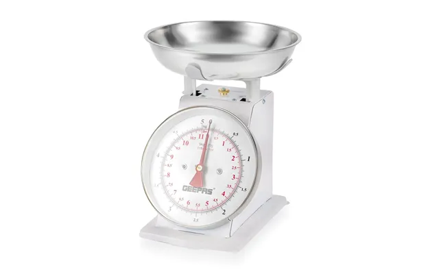 5kg Mechanical White Analog Kitchen Scale