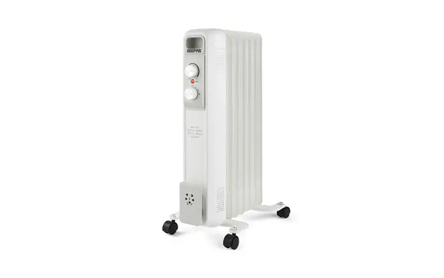 7-fin White Portable Oil Filled Electric Radiator Heater