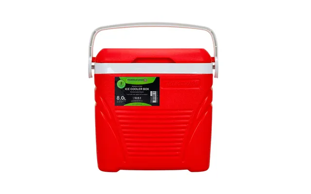 8l Red Insulated Ice Cooler Box