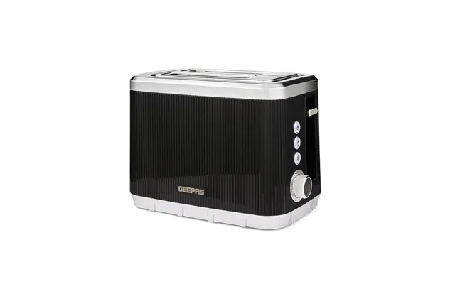 Black Arcus 2 Slice Toaster With 7 Browning Levels
