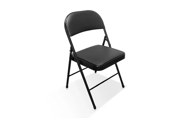 Black Indoor & Outdoor Padded Folding Chairs