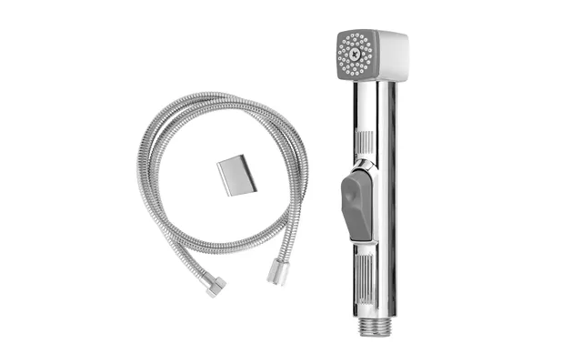 Chrome Cube Handheld Bidet Toilet Sprayer And Shattaf