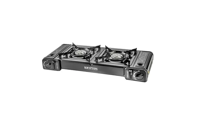 Double Burner Portable Outdoor & Indoor Gas Stove Cooker