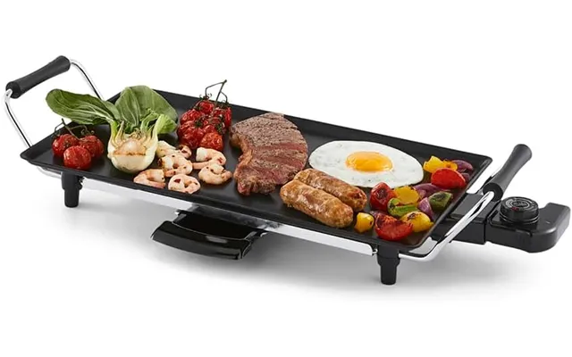 Electric Teppanyaki Table Top Grill Non-stick Griddle
