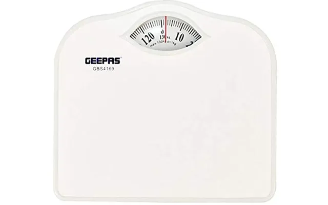 Geepas Mechanical Bathroom Scale Scale With 130kg 287lb Capacity