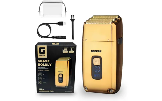 Golden Triple-blade Waterproof Electric Foil Shaver