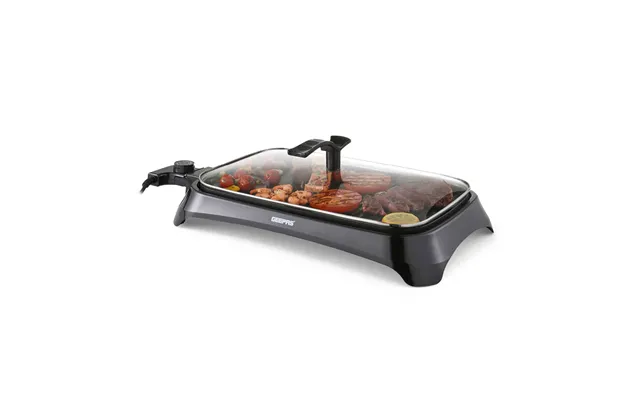 Indoor Smokeless Electric Barbeque Grill With Hot Plate