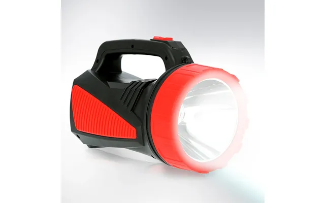 Mega Luminous Large Led Spotlight - Black And Red