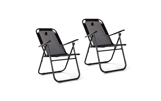 Pack Of 2 Folding Reclining Garden Outdoor Chairs