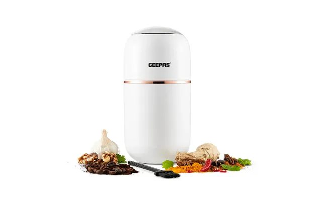 White Capsule Press-down Bullet Coffee Grinder