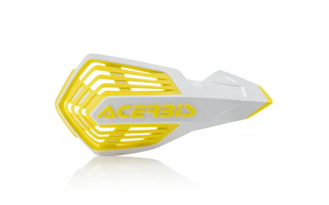 Acerbis X-future Hand Guards - White Yellow