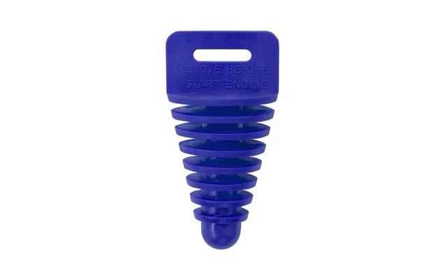 Apico 4 Stroke Exhaust Plug With Lanyard Blue