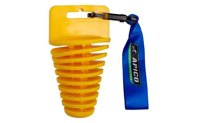 Apico 4 Stroke Exhaust Plug With Lanyard Yellow