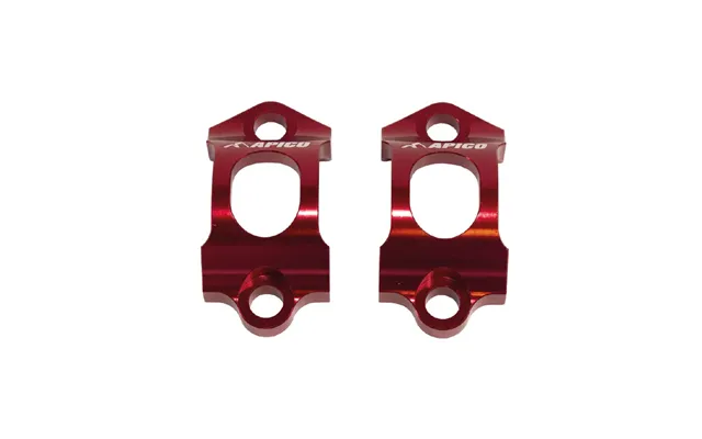 Apico Ajp & Braktec Master Cylinder Clamp Set - Red