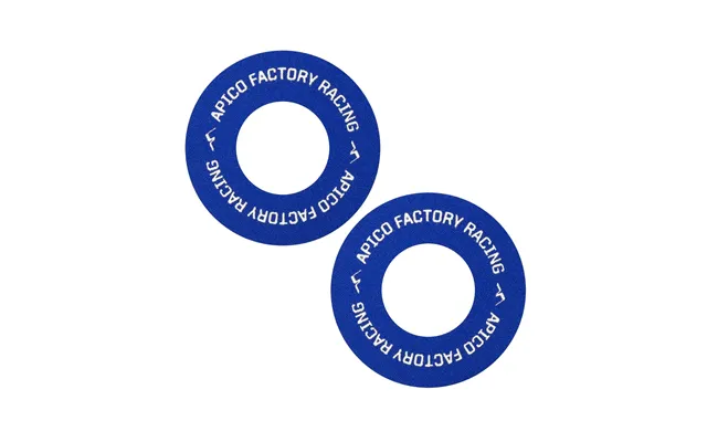 Apico Blister Buster Grips Donuts Pack Of 2 Blue White