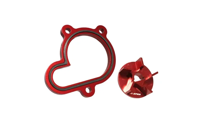 Apico Water Pump Impeller Upgrade Kit For Beta Rev 2000-2008 Evo 2009-2024 Red