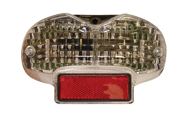Bike It Led Rear Tail Light With Clear Lens & Integral Indicators - Suzuki Gsf1200 Bandit 2000-07