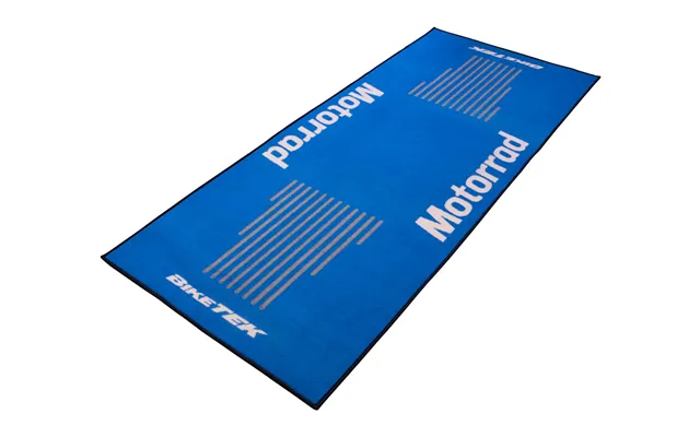 Biketek Series 3 Motorrad Logo Garage Mat - 190 X 80cm