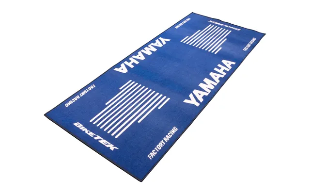Biketek Series 3 Yamaha Logo Garage Mat - 190 X 80cm