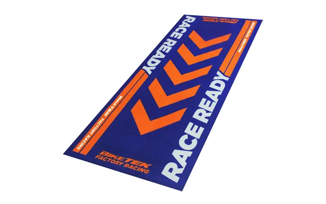 Biketek Series 4 Orange Garage Mat - 190 X 80cm