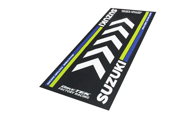Biketek Series 4 Suzuki Garage Mat - 190 X 80cm