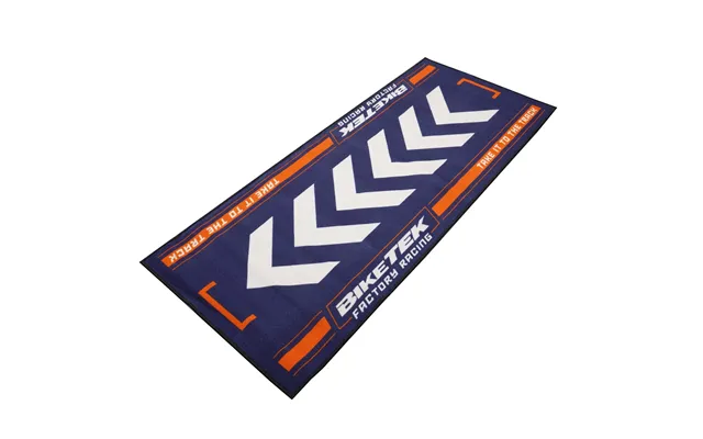 Biketek Series 7 Orange Garage Mat - 190 X 80cm