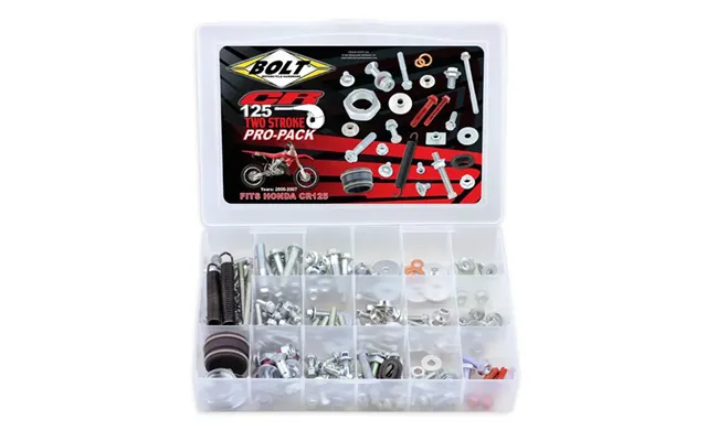 Bolt Hardware Cr Pro Pack Fastener Kit - Honda Cr125 2000-07