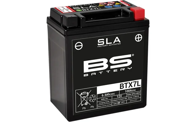 Bs Battery Sla Agm Battery For Benelli Bn 251 2015-2016 - Black