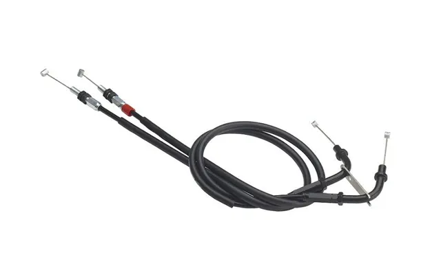 Domino Dual Throttle Cable For Honda Cbr600f 1999-2007 - Black