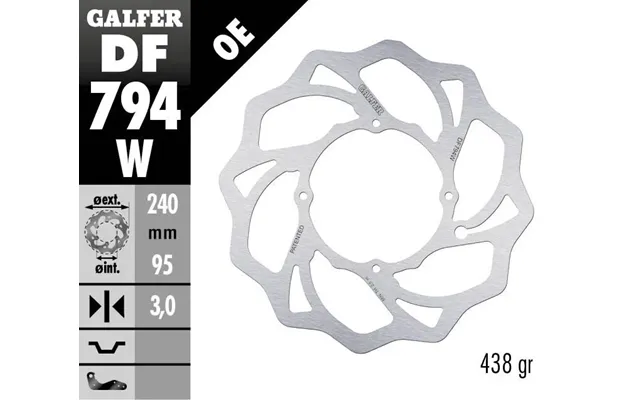 Galfer Wave Front Brake Disc - Ktm Sx85 2013-2024