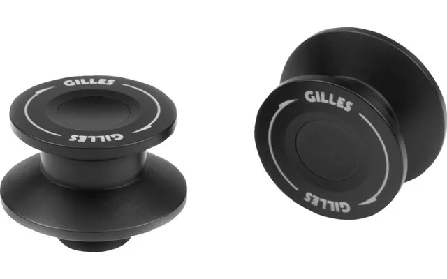 Gilles Swingarm Spools For Aprilia Caponord 1200 Abs 2013-2016 - Black