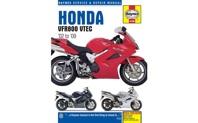 Haynes Repair Manual For Honda Vfr 800 2002-2009