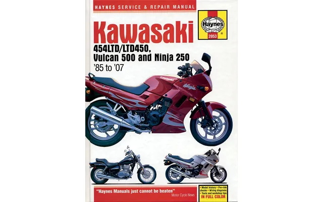 Haynes Repair Manual For Kawasaki En450 1985-1990