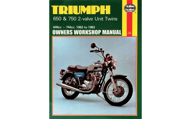 Haynes Repair Manual For Triumph Bonneville 650 T120 1963-1973