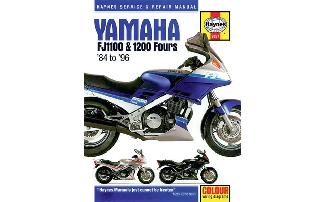 Haynes Repair Manual For Yamaha Fj 1100 1984-1985
