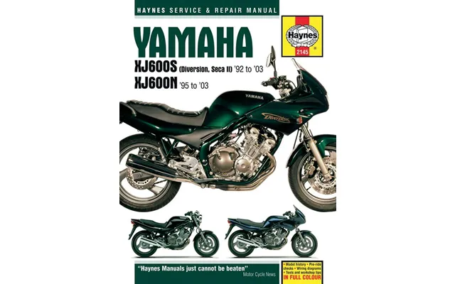 Haynes Repair Manual For Yamaha Xj 600 N 1996-2003