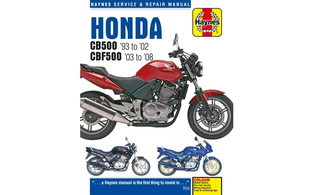 Haynes Service Manual For Honda Cb500 1994-2003